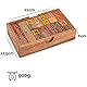 LOGOPLAY Domino Doppel 9 - Legespiel - Gesellschaftsspiel aus Holz mit 56 Spielsteinen