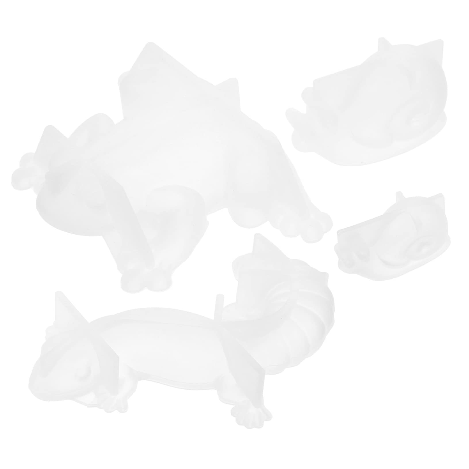 Operitacx 3 Ensembles Moule D'ornement Animal Coquille Décor Trousses Sucettes Moules À Collations Aux Fruits Moules De Friandises pour Chiens Réutilisable Gel De Silice 4 Pièces * 3
