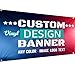 Vinyl Custom Banner Sign Custom Banners And Signs Customize Custom Backdrop Personalized Banner Customized Banner For Indoor Outdoor Customizable Banner Business Parties Make Your Own Banner