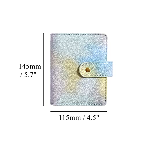 Raccoglitore di perle blu A7 in pelle PU