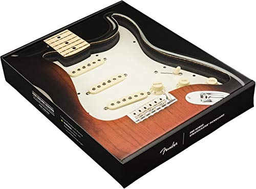 Fender Stratocaster Pre-Wired SSSピックガード Amazon.com: Fender Pre-Wired Strat Pickguard, Vintage