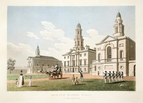 Pintura lienzo hospital Dublín para decorar salas de espera y despachos serios