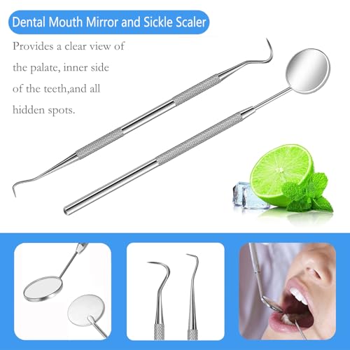 Senlmler SLLR-081 Dental Tools, Professional Plaque Remover Teeth Cleaning Tool Kit thumb #3