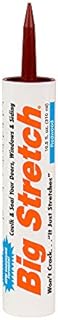 Sashco 10012 10.5oz Sashco Sealants 10.5-Ounce Redwood Big Stretch Caulk & Seal, 10.5-Ounce