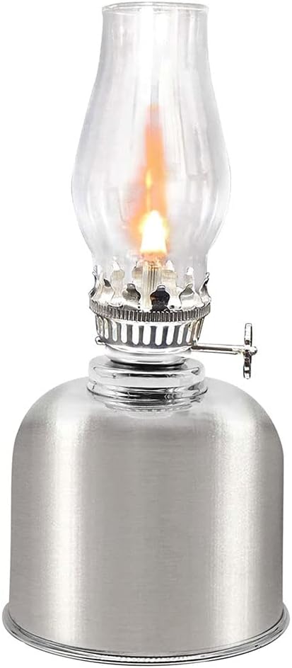 Decorative Lighting Oil Lamp Oil Lamps Outdoor Camping Metal Retro Kerosene Lamp Pony Lights Vintage Lantern for Home Emergency Lighting