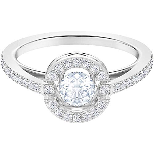 SWAROVSKI Damen-Ringe Edelstahl Kristall '- Ringgröße 55 5465280