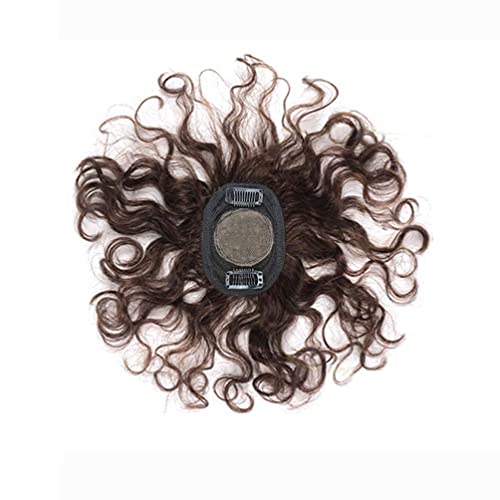 Eree Hair Topper corto per capelli umani ricci da