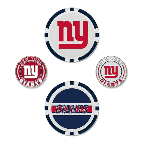 Team Effort LE Ball Marker Set NFL New York Giants