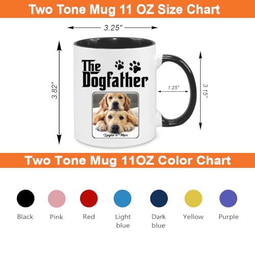 Taza para papá de cerámica 11oz con diseño simbólico miniatura 7
