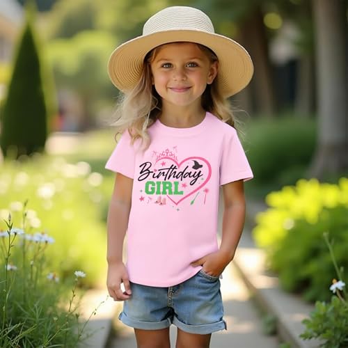 Image of Birthday Girl Shirt Magical Castle Tshirt Birthday Shirts for Kids Funny Birthday Party Gift Tees Cute Graphic Tops
