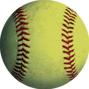 Crown Awards Crossed Bats Softball Pin, Gold Baseball Pins Prime