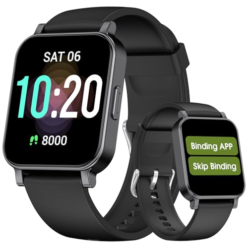 DAVIKO Smart Watch Senior Friendly No App/Phone Required,Pedometer Waterproof Fitness Tracker Watch...