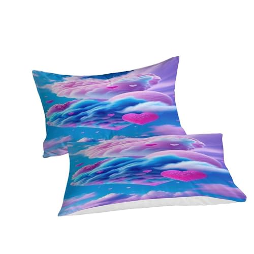 Parure de lit anti-plis et légère en microfibre pour lit double 200x200 - 5