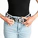 Buckle-Down unisex adult Seatbelt Hollywood Undead Xl Belt, Hollywood Undead, 1.5 Wide - Fits Pant Size 32-52 US