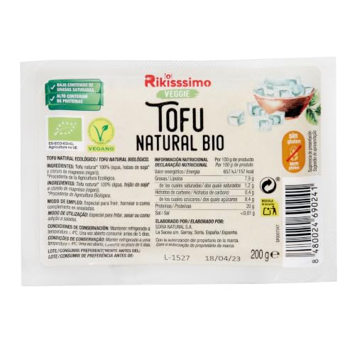 Marca blanca – Marca Blanca - Rikissimo Tofu Natural, Bio, 200g
