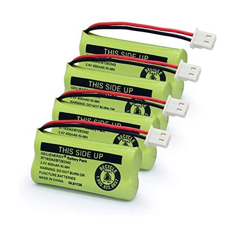 Geilienergy Cordless Telephone Battery Pack of 4 Cover