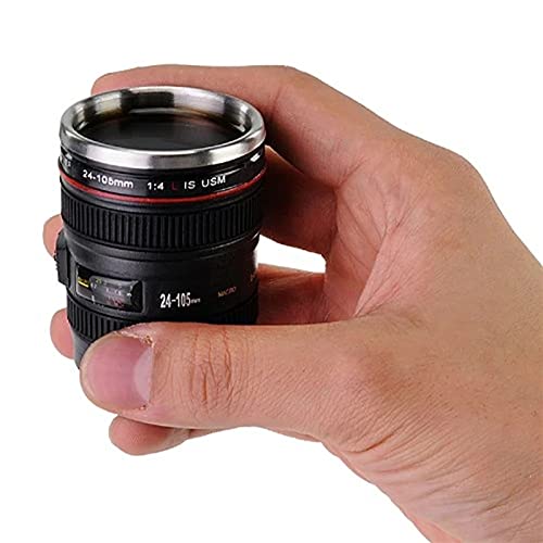 El Mejor Listado de Termo Lente de Camara disponible en línea para comprar. 41 Tazas para lente de cámara de 50 ml, ABS+cámara de emulación de acero inoxidable, termo para botella de agua de whisky y vino para acampar al aire última intervensión