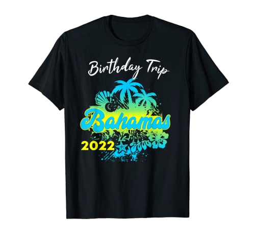 Traje de crucero de vacaciones en las Bahamas 2022 Camiseta