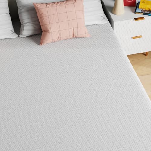 Image of PayLessHere 12 inch Memory Foam Mattress Cooling Gel Green Tea Infused Mattress,Fiberglass Free,CertiPUR-US Certified,Cooler Sleep Supportive & Pressure Relief,White California King