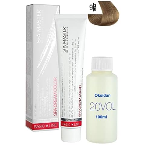 Tinte Permanente Spa Master 100ml con Queratina Líquida Cover