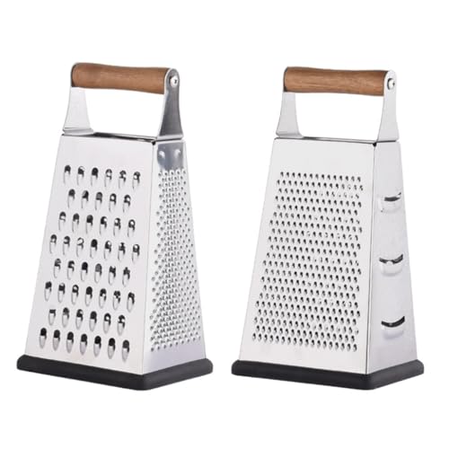 Rallador profesional para queso de 4 caras en acero inoxidable miniatura 7