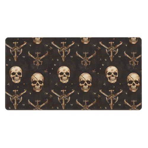 Tapis de souris de jeu antidérapant style pirate pour protéger votre bureau PC