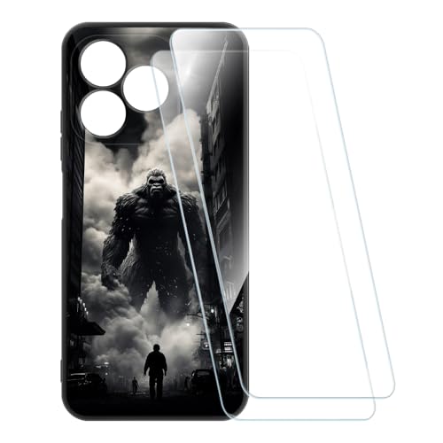 ESACMOT �v�����g�P�[�X + 2�������K���X�t�B���� Blackview Wave 9C �Ƃ̌݊�������, �Ռ��z���\�t�g�J�o�[ HD�N���A (�����X�^�[)