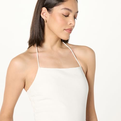 The Drop Women's White Halter Midi Dress, XXS by The Drop - Used condition - Image 3