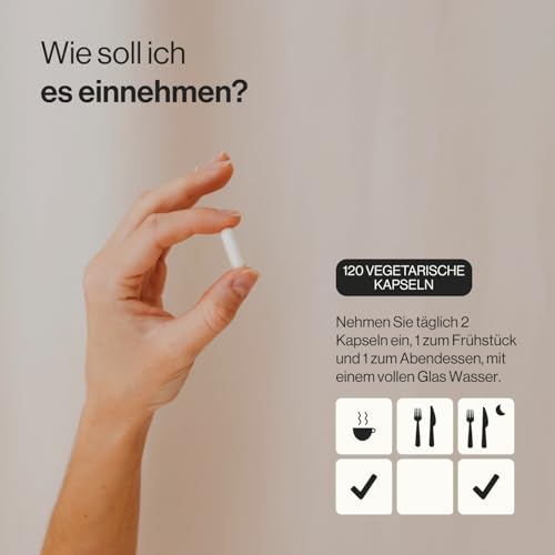 Calciumcitrat mit Vitamin D3 und K2 - Für normale Zähne, Knochen und Muskeln - Verbesserte Formel mit D3 und K2 - Hoch absorbierbar - 120 vegetarische Kapseln