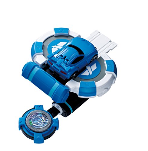 Image of Young Toys Inc. Power Battle Watchcar Kid's Bluewill Car Shooting Gear Launcher - Kids Toy - Transforming Car Shooter
