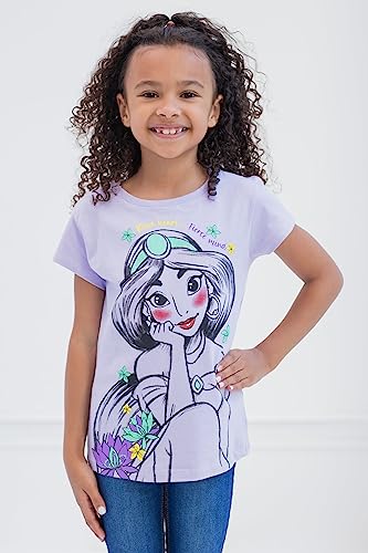 Image of Disney Girls' 3-Pack Short Sleeve T-Shirts for Baby & Kids