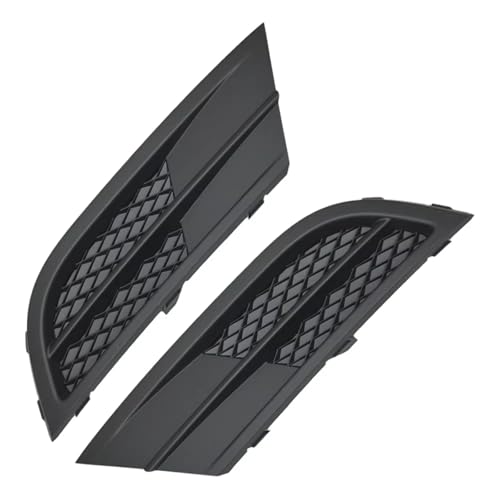 Rejilla de luz antiniebla derecha para VW Jetta 2015 a 2017 en acabado negro mate 3