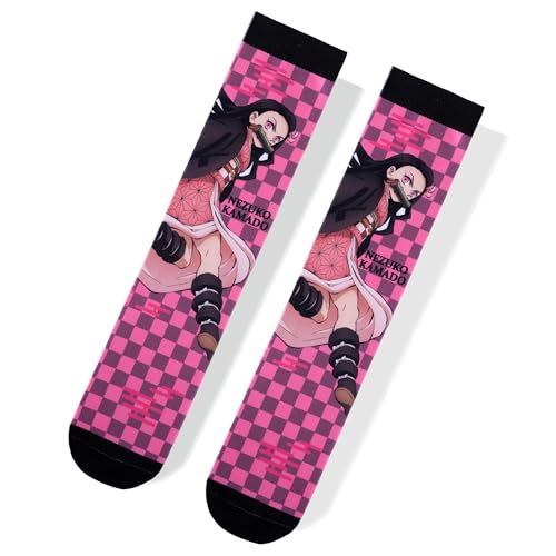 Satdflie Demon Slayer 1 par de calcetines Kimetsu no Yaiba
