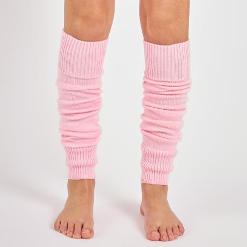 Image of Mysocks Leg Warmers Extra Soft Stylish Fancy Winter 80s Party Dance Neon Long Legwarmers for Women Girls Ladies