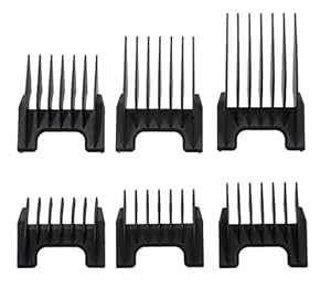 Wahl Professional Animal 5 in 1 Pet Clipper Attachment Guide Comb Grooming Set #41881-7270