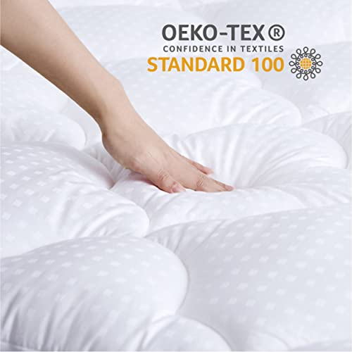 Bedsure Twin XL Mattress Pad Dorm Bedding Cooling Cotton Mattress