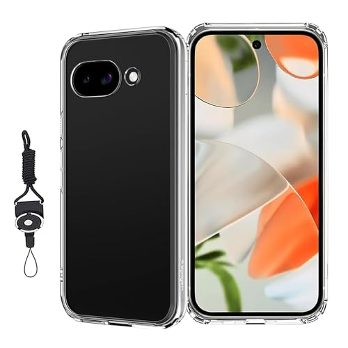 Briacicell For Google Pixel 9a ケース クリア 全透明 TPU グーグル ピクセル 9a ケース 耐衝撃 指紋防止 擦り傷防止 落下防止 耐衝撃 黄変しにくい 防塵 薄型 柔らかい手触り