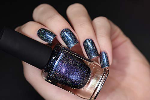 Image of ILNP Night Drive - Blue to Purple Color Kissed Ultra Holographic Nail Polish