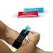 Clinically Fit Adjustable Tennis Elbow Brace Compression Strap with Interchangeable Heat, Cold, and Acupressure Packs for Tendonitis