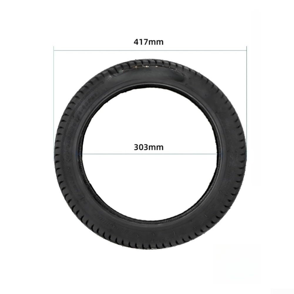 Gdfnmogo 16x2.50 Tubeless Pneumatico Bici Elettrica Addensato Gomma