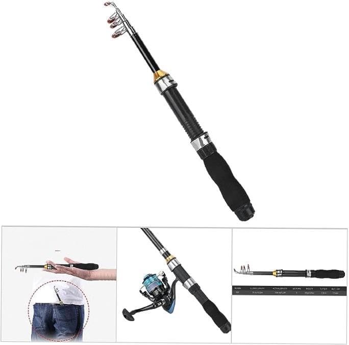 Miniatura 7 de Portable Fishing Rod - Versatile Ice Sea & Tools Combo for Anglers - Convenient and Easy-to-Use Fishing Pole for Travels and Outdoor Adventures