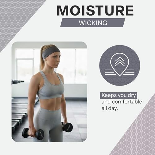 Image of COLD FACTOR Cooling Headband for Women and Men - UPF 50+ Advanced Evaporative Comfort, Instant Cooling Sweatband for Outdoor Sports, Fitness, Yoga, Hiking, Running, and Workout