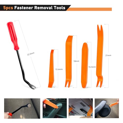 image for GOOACC 795Pcs Car Push Retainer Clips & Auto Fasteners Assortment 23 M