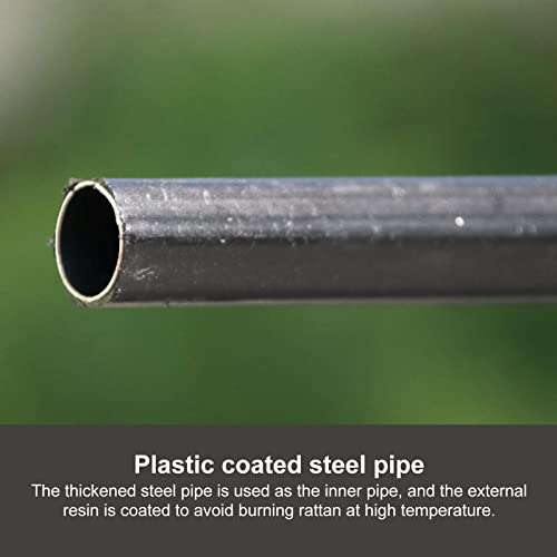 gormyel Bloemenstandaard voor plantenbakken; obliek metalen vlechtwerk met PE en PP-coating voor klimplanten en planten… - Image 7