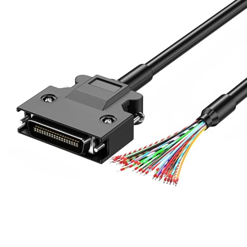 GMBYLBY SCSI Data Cable Single Head with Terminals CN50P CN36P CN26P CN20P CN14P Connectors for Tape Libraries and Disk Arrays