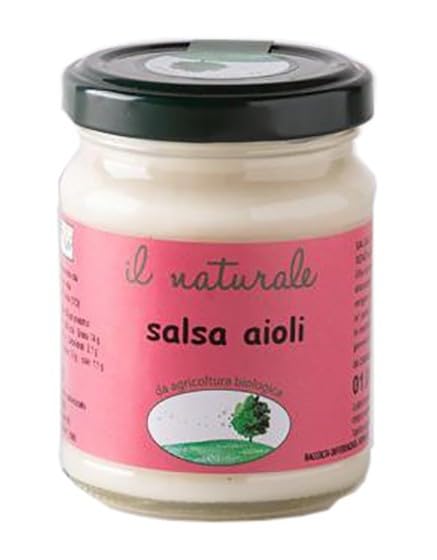 Il naturale, Salsa aiolì BIO, 120 g