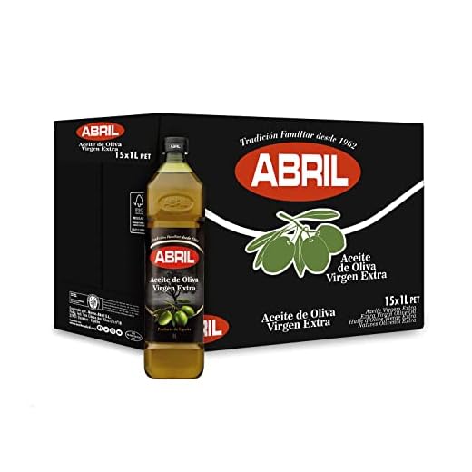 Abril Aceite de Oliva Virgen Extra 1 L. - Caja de 15 botellas
