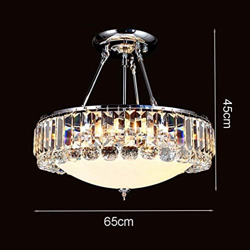 Pendants lampes cristallines de prestige, design luxe contemporain 65cm - 2