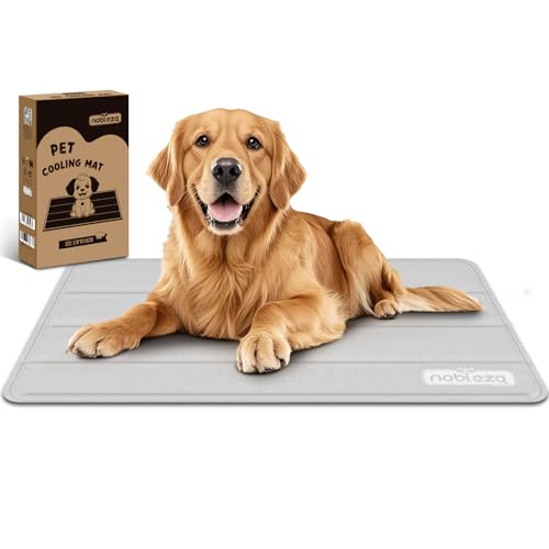 Nobleza Kühlmatte Hund und Kühlmatte Katze, Kühlmatte für Hunde und Katzen, Hundekühlmatte Selbstkühlend mit Gel für Haustiere und Tiere, 70x110cm