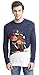 *daisysboutique* Men's Holiday Reindeer Snowman Santa Snowflakes Sweater (Large, Skiing)